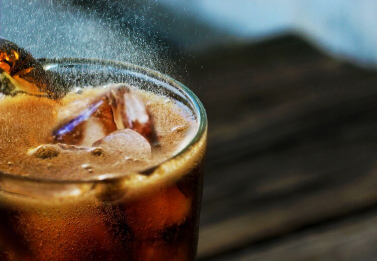 Een glaasje frisdrank met de belletjes